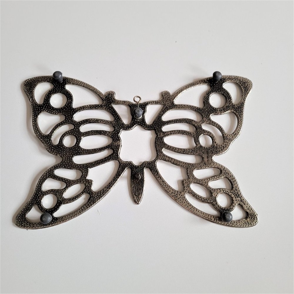 Vintage Leonard Silver Plated Butterfly design. - Picture 3 of 6